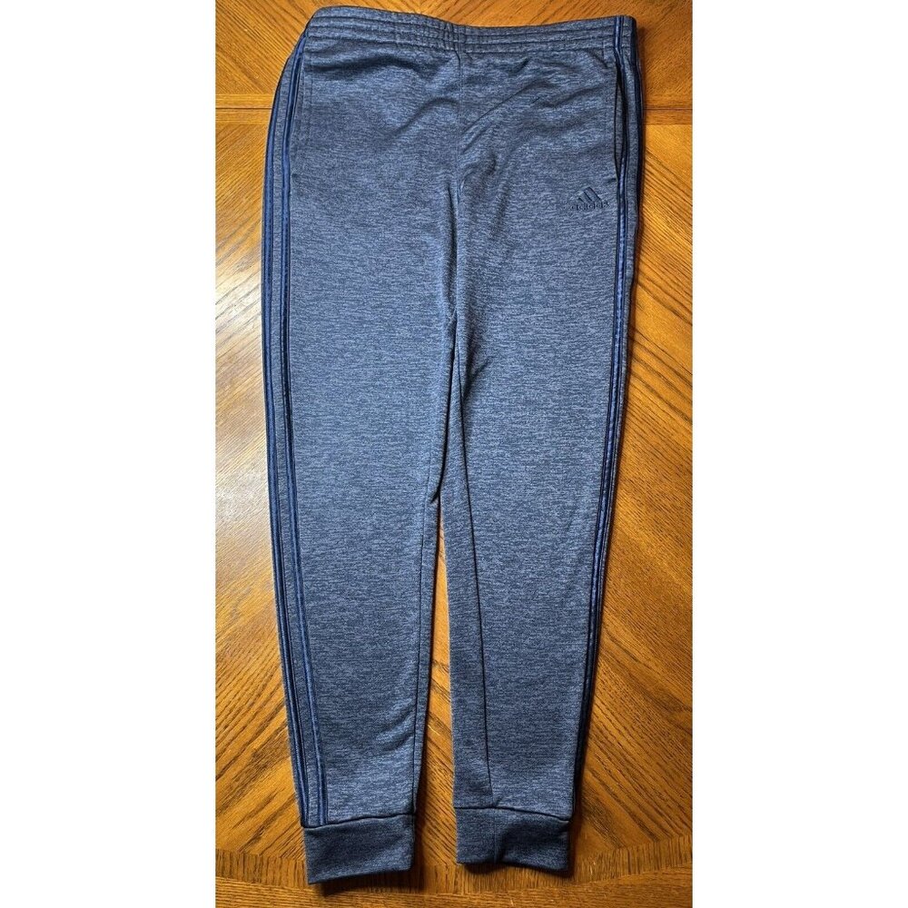 adidas joggers kids size 14 dark gray performance athletic teen youth